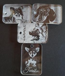 Personalisierter Acryl Schlüsselanhänger