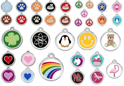 Personalisierte Red Dingo Tiermarken Hundemarken ID-Tags Schultaschenanhänger