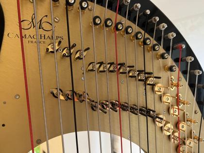 Doppelpedalharfe Camac Modell Athena
