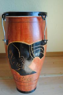Afrika Trommeln Bongos Handarbeit Djembe Schalloch 50