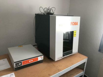 FOBA M1000 Laserbeschriftungsgerät mit Faserlaser BJ 2022 Laser Marking