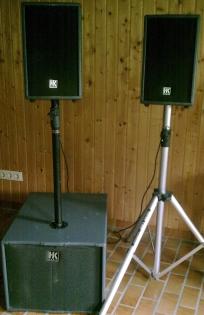 PA- Discjokey-Anlage incl. Zubeh. U. CD s