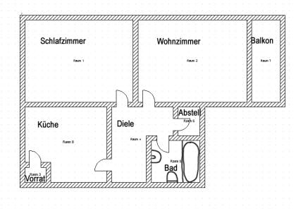 Dringend Nachmieter zum 01. 01. 2022 gesucht - 2 ZKDB mit Balkon - 280 Euro