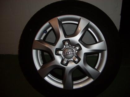Audi A3 8P 4 Dunlop Sommer-Alu-Kompletträder 205/55R16 91V
