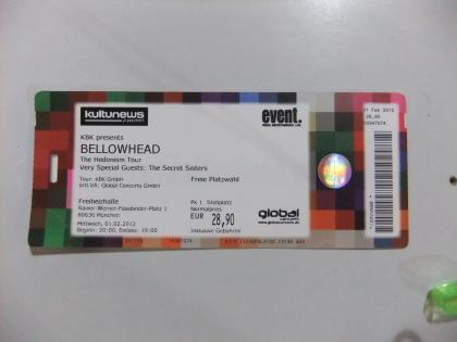 2 Tickets für Bellowhead in München 01. 02. 2022