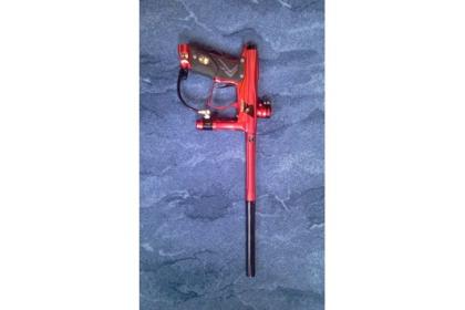GEO Schwarz/Rot Paintball Profi Markierer