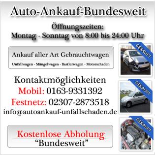 Transporter Ankauf Dortmund Hamm Essen Köln Soest