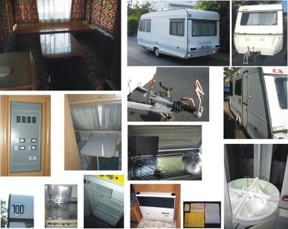Hobby Wohnwagen zu vermieten 4 Schlafplätze