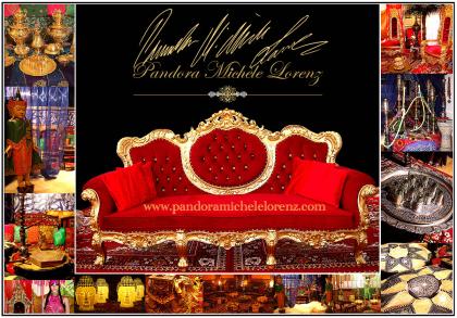 Exklusive orientalische- indische- asiatische- . antike Luxus Dekorationsel
