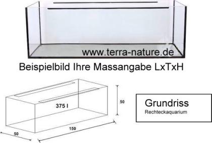 Sonderangebot Aquarium 150x50x50 375Liter ab 165Euro