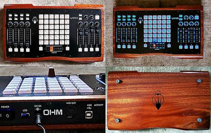 Livid Instruments Ohm 64 Controller Mahagony Style