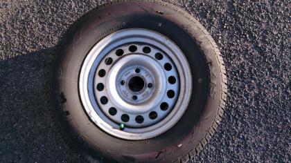 205/70 R 14 95 H Wohnwagenreifen mit 5 5 x 14 ET 30mm