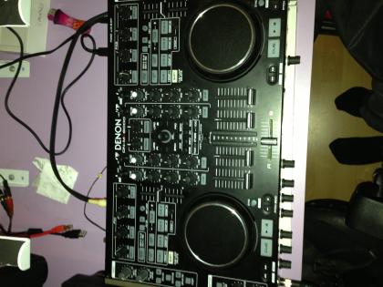 Denon DN-MC6000 Korg KP3 und Native Instruments F1