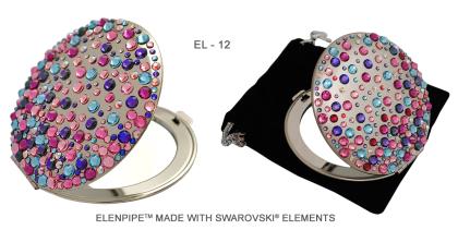 Taschenspiegel EL-12 ELENPIPE MADE WITH SWAROVSKI ELEMENTS