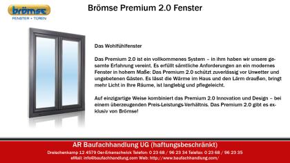 Brömse Premium 2 Fenster Beratung Verkauf Montage