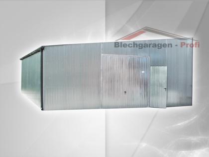 Lagerhalle Gerätehaus Lagerraum Lager 7x7m Metallgarage nach Maß
