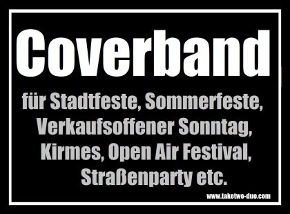 Musiker für Stadtfeste Sommerfeste Kirmes Parkfeste