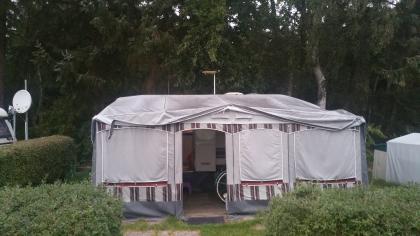 2Juli vor Ort Wohnwagen mit Stellplatz an der Ostsee zu verkaufen.
