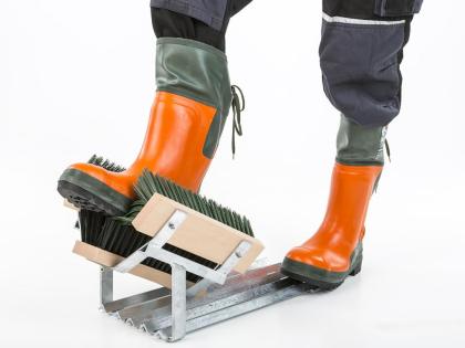 Fußabstreifer Fußabtreter Sohlenreiniger Schuhreiniger für Außenbereiche