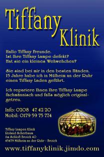 Tiffany Lampen Reparatur in Essen/Ruhrhalbinsel