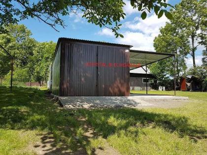 Blechgarage - Breite und Lange - 3m x 5 m 3 x 4 5 m Verzinkt Carport Garage