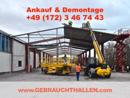 Ankauf Demontage von Stahlhallen Fabrikhallen Gewerbe-/ Industrie-/ Lagerhal