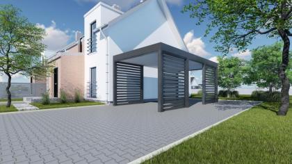 ZÄUNE TORE GELÄNDER CARPORTS AUS POLEN