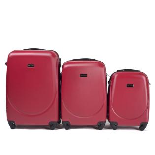 Reisekoffer ABS 310 Hartschalenkoffer Koffer S M L Set Kofferset Reise leicht