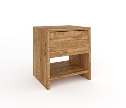 Bett Jasper 90 100 140 180 x 200 cm Eiche massiv geölt Komfortbett mit Kopfteil