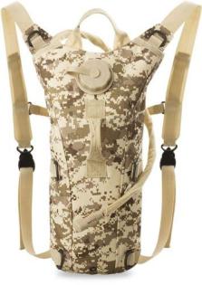 Military Überleben Trekking-Rucksack WASSER-TASCHE - 3L Wandern Nylon Trink-Rohr