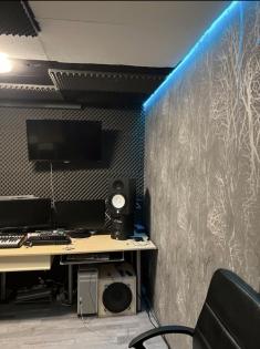 Tonstudio mit komplettem Zubehör Apollo Mac.