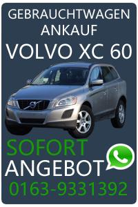 Volvo XC 60 Ankauf in Ihrer Stadt und Umgebung - verkaufen Online
