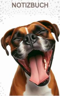 Boxer Notizbuch Buch Das perfekte Geschenk für Boxer Liebhaber Hunde-Fans F