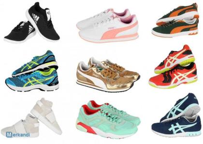 Restposten Sportschuhe für Frauen und Männer - Adidas Puma Asics