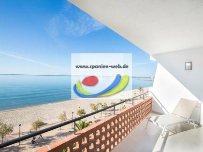 Strandnahes Appartement Spanien Costa Brava in Roses mit Meerblick mieten
