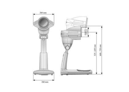 Bioptron Pro 1 Lichttherapie Gerät mit Tischstativ Oxy Sterile Spray Gratis