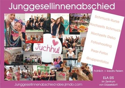 Junggesellinnenabschied Party Idee in Düsseldorf bei ELA EIS