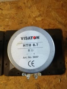Zwei Visaton HTH 8. 7 Hochtöner inkl. Horn