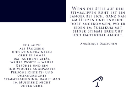 Gesangsuntericht von prof. Studiosängerin Vocal Coach