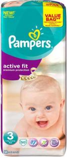PAMPERS ACTIVE FIT Größe 3 5-9kg 50 Stück