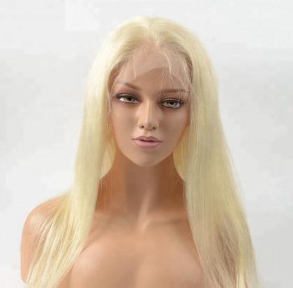 Full Lace Wig Echthaarperücke 613 Hellblond 20inches NEU
