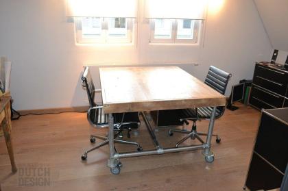 Bauholz Schreibtisch Koblenz www. exklusivdutchdesign. de