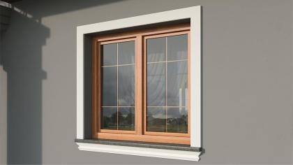 Leisten Leiste LO8 Styropor EPS-200 Elevation Stuckatur Fenster Dekoration Deko