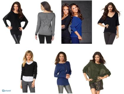 Damen Mix Paket Pullover Strickjacke Sweatshirt Posten Neu