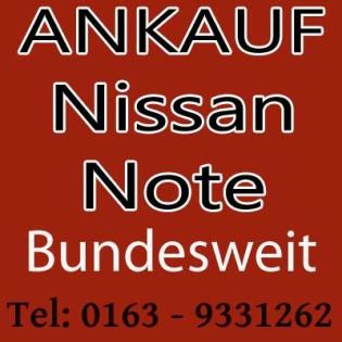 Auto verkaufen Nissan Note - Motorschaden Unfallschaden