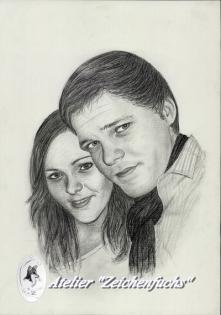 Atelier Zeichenfuchs - Portraitzeichnung als Geschenkidee