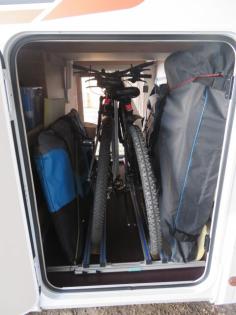 Fahrrdahalter für Wohnmobil