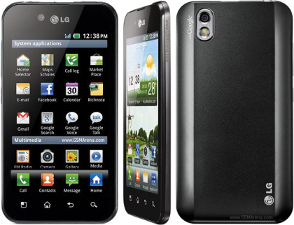 LG Optimus Black P970 - 2GB Ohne Simlock Smartphone Neu OVP