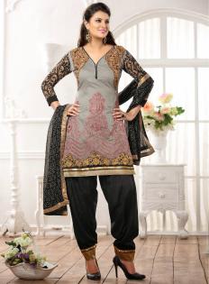 Bollywood Elegantes Salwar Bollywood Kleid Indisches Kleid Gr. 34/36