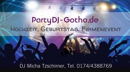 Party-DJ für ihre Feier in Thüringen